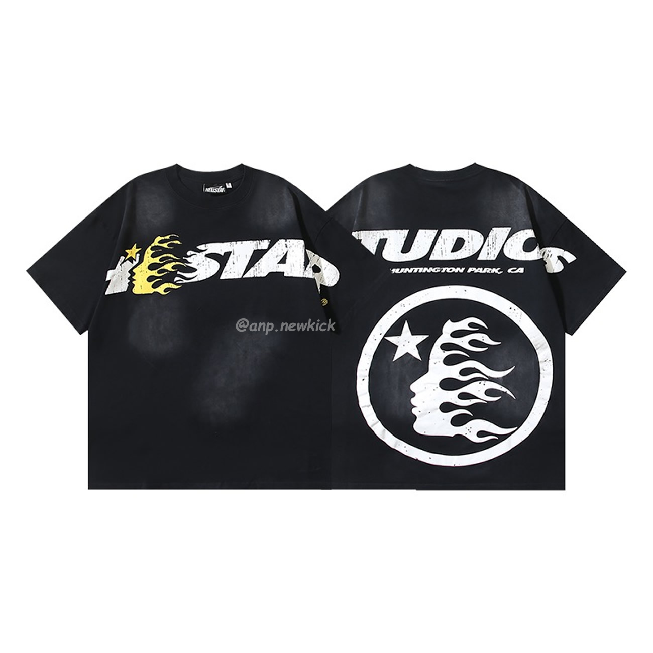 Hellstar Classic T Shirt Black White Fw23 (10) - newkick.cc